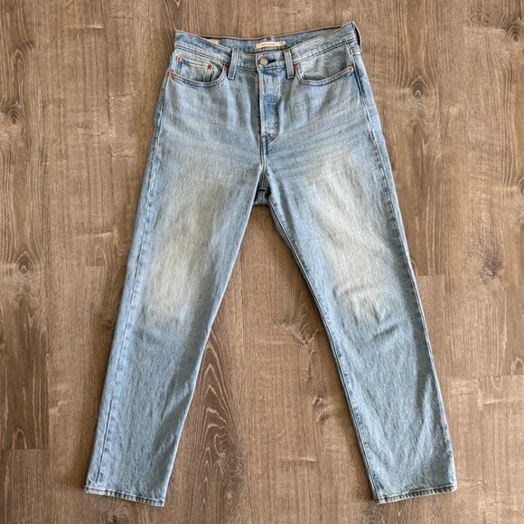 Levi's Premium Wedgie Straight Fit Women's Jeans | Low Stretch | 29 x 30 - Picture 6 of 16